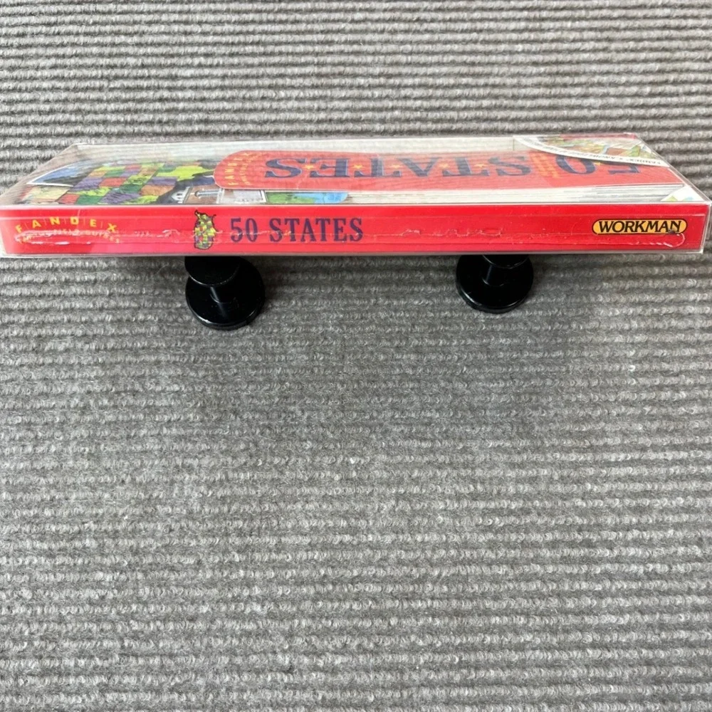 Fandex Family Field Guides 50 States Pocket Atlas Workman Publishing New Sealed
